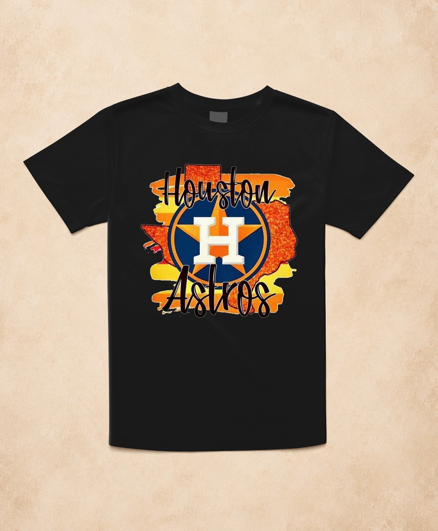 Houston Astros Texas Pride Graphic